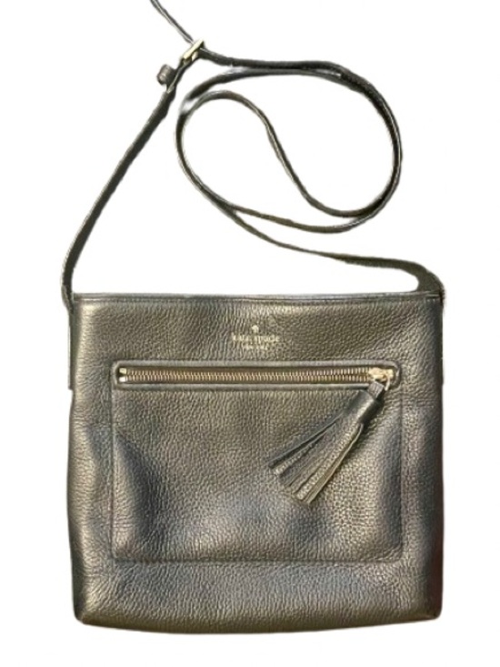 kate spade Handbags - Kate Spade Chester Street Dessi Black Pebbled Leather Crossbody Bag Tassel
